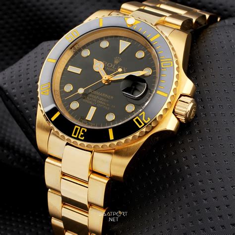 gold rolex submariner replica|black rolex submariner for sale.